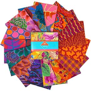 Kaffe Fassett Collective February 2025 Warm Charm Pack 42 5 بوصة مربعات Freespirit