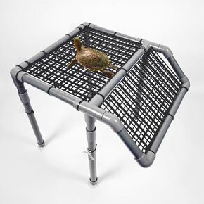 منصة تشمس السلحفاة الكبيرة كبيرة للسلاحف المائية ، 50/65/75/90/125GAL SANKS Accesories ، Doarium Dock (SG-13 ')