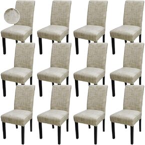 JQinHome Easter Chair Cover Set of 4,High Stretch Removable Washable Chair Seat Protector Cover for Easter Decoration-Easter Theme Decor with Colourful Bunny
