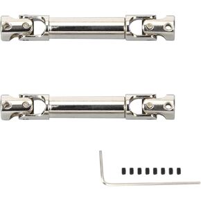 Rcawd Center Drive Smaft U-fline spline for fms eazyrc hobby fcx24 1/24 ترقيات الزحف ، وأجزاء محور قابلة للتعديل الطول لـ #c3025