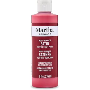 Martha Stewart, Craft Paint, Mother of Pearl, 8 fl oz Premium Pearl Finish Paint, Perfect For Easy To Apply DIY Arts And Crafts, 68704