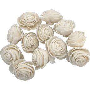 بواسطة M & M 5175 Sola Shred Roses - ألعاب القدم الخشبية المصنوعة يدويًا ، والوزن الخفيف ، والكثير من الطبقات الخشبية الرقيقة ، وممتعة بشكل مبهج لأنواع طائرات الحيوانات الأليفة الصغيرة إلى الحجم الصغير