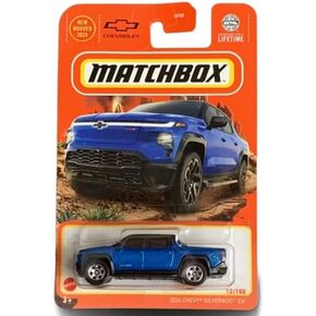 Matchbox 2024 Chevy Silverado EV ، 1:64 Scale ، Blue ، 12/100