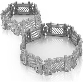 اذار 12pcs capture capture capture accessories playet ، ألعاب السياج القفص للديناصورات البلاستيكية لمحبي الدينو ، مناسبة لأرقام الديناصورات الهدية التعليمية للأطفال.