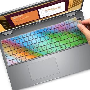 Designed for Dell Latitude 5550 5540 5520 5521 3540 15.6" and Dell Precision 3560 3561 3570 3571 3580 3581 3590 3591 15.6" Laptop Keyboard Cover Skin