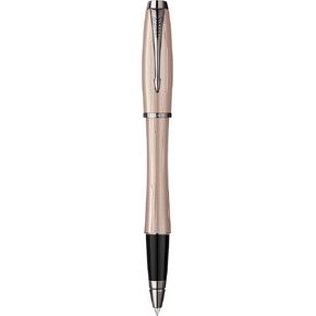 Parker S0949270 Urban Premium Rollerball Pen مع صندوق هدايا ، وردي معدني