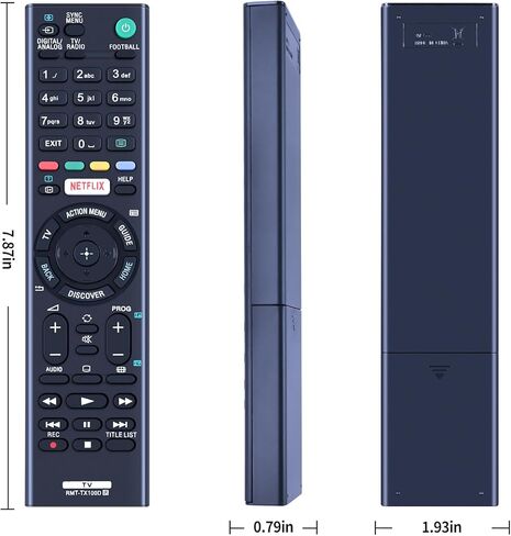 RMF-TX310U Voice Mic Replace Remote Control fit for Sony Bravia TV XBR-65X800G XBR-43X800G XBR-65X900F XBR-85X850F XBR-75X800G XBR-49X800G XBR-65X850F XBR-75X900F XBR-85X900F XBR-55X900F XBR-49X900F in Kuwait