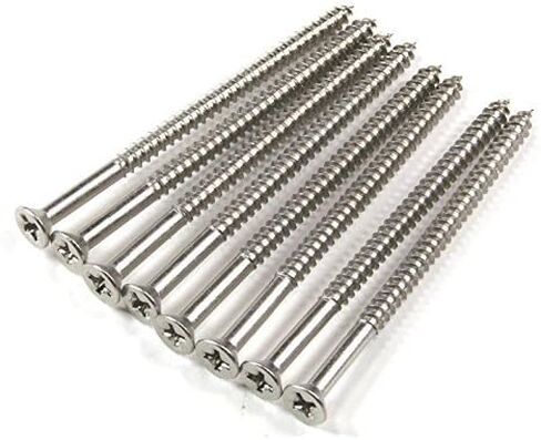 Hinge Outlet Oil Rubbed Bronze Wood Screws 9 X 3 Inch - 24 Pack in Kuwait