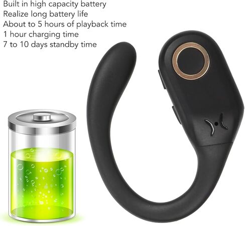 FOSA Translator Earbuds, Mini Bluetooth Translator Headphones 144 Languages Stereo Translator Earphones with Charging Case (Black) in Kuwait
