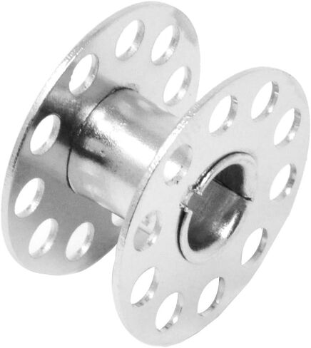 Mandala Crafts Empty SA156 Bobbins for Brother Sewing Machine - 25 Clear Plastic Bobbins for Singer Sewing Machine - Class 15j Bobbins for Kenmore Bernina Janome Elna in Saudi Arabia