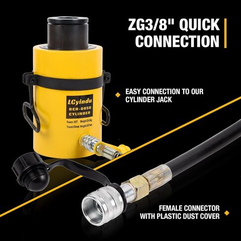 مضخة يدوية هيدروليكية يدوية LCyindu 900cc 10000Psi أسطوانة هيدروليكية محمولة تعمل بشكل فردي للأدوات الهيدروليكية من النوع المنفصل، مضخة رفع هيدروليكية، CP-700 in Kuwait