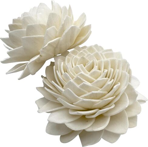 by M&M 5175 Sola Shred Roses - Handmade Sola Wood Shreddable Foot Toys, Lightweight, Lots of Thin Wood Layers, Delightfully Fun for Small to Med Size Pet Bird Species in Kuwait