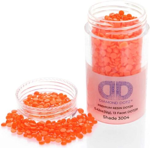 Diamond Dotz 2.8mm 12g Neon Neon Yellow AB - حرة الطلاء الماس الحرة ، حبات فن الماس ، تدريبات بديلة ، جواهر فضفاضة للحرف اليدوية والمشاريع الفنية in Kuwait