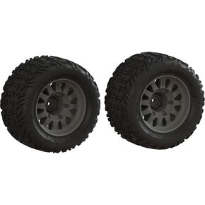 ARRMA DBoots 'Katar' Tire Set Glued (1 Pair), ARA-1553