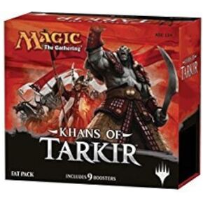 Magic the Gathering - Khans of Tarkir - Pat Pack Sealed (9 حزم معززة وأكثر)