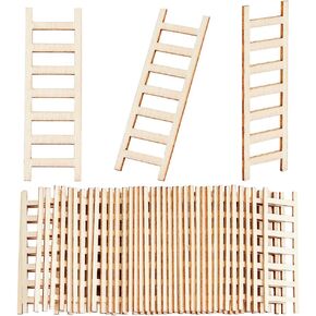 Olycraft 20 PCS Wooden Miniature Window Square Miniature Window Frame Mini Window Garden الحلي الزخارف الإطار الأثاث المصغرة للمنازل المصغرة الأثاث الأثاث 2.8x2.8 بوصة