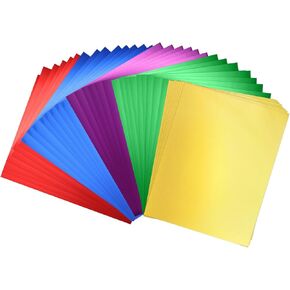 Zeayea 120 Sheets ورقة بطاقة معدنية ، 250 GSM عاكسة لبطاقة وميض مخزون ، 5 ألوان لوحة رقائق الورق لصياغة ، الدعوة ، الديكور ، صنع البطاقات ، مشاريع DIY ، 8.5 × 11 بوصة