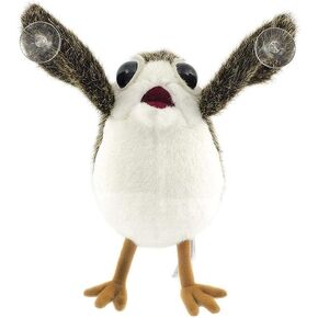 حرب النجوم The Last Jedi Porg على متن Figure Cuction Cup Plush - White and Brown