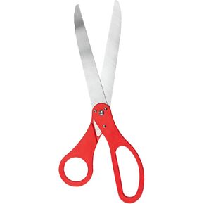 25 "مقصات عملاقة حمراء لحفل الافتتاح الكبير لقطع الشريط ، افتتاحات أعمال افتتاحات الأعمال الخاصة