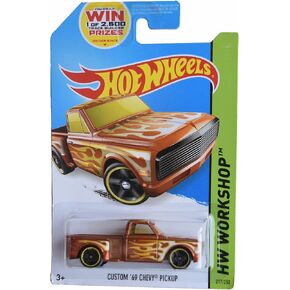 Hot Wheels Custom '69 Chevy Pickup ، HW Workshop 217/250 [Burnt Orange]