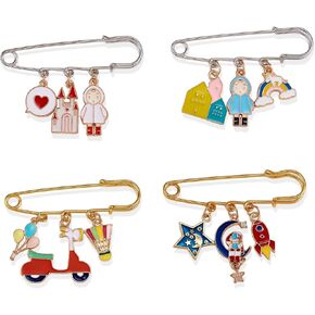 Ornaland 4 PCS Dafety Dins