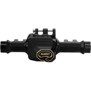 Globact Hight Duty Brass Axle Housing 340 G موازنة للوزن 1/10 TRX4 RC CARAWLER UPGRARESS (Black)