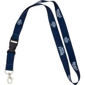 Desert Cactus University of North Florida Lanyard UNF Ospreys Car Keys ID Badge Holder Keychain Detachable Breakaway Snap Buckle (Blue)