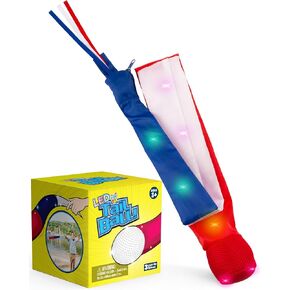 اختر لعبة في الهواء الطلق وألعاب ألعاب الكرة - KIDS Sports Ball & LED Tail Glow في الليل - العب في الظلام - ألعاب ممتعة للأطفال والكبار والفتيان والبنات