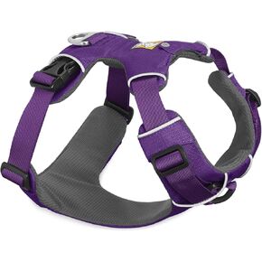 Ruffwear ، تسخير الكلب في المدى الأمامي ، قشور كل يوم مبطن ناعم مع مقاطع مقود مزدوجة ، قابلة للتعديل وخفيفة الوزن للتدريب أو المشي لجميع الكلاب ، الرمادي الشفق ، المتوسط