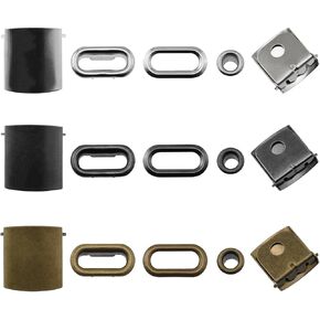 24 Sets 3 Colours Metal Hat Buckle Bronze Gunmetal Silver White Iron Hat Buckle Webbing Adjustable Buckle Hat Clip Buckle Hardware for Hat Decoration DIY Backpack Straps