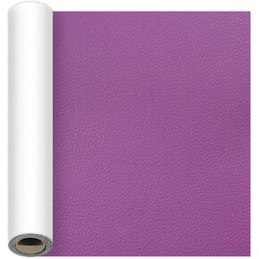 Self-Adhesive Leather Repair Tape Kit, 15.7×47 Inch Wine Red Large Leather Patches for Furniture, Leather Couch Patch Peel and Stick for Sofas, Office Chairs, Car Seats in Kuwait