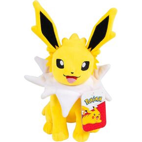 Pokémon 8 "Jolteon Plush - مرخص رسميًا - Eevee Evolution Figure - لعبة حيوانية ناعمة أصيلة - هدية للأطفال ، الأولاد ، الفتيات - 2+
