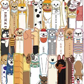 30PCS Bookmarks for Kid Cute Dog Bookmarks Animal Theme Funny Bookmark Cute Bookmark for Kids Students Teens Book Lovers Classroom Favors