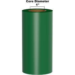 (On Sale) Kingston Premium Ink Ribbon on 1" Core, Green, 4.3" x 984' for DuraLabel Pro, LabelTac Pro, VnM SignMaker, SafetyPro, Viscom and Others