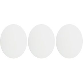 UXCELL 3PCS تصحيحات الحديد ، بقع مخملية كوع ركبة ، تصحيحات إصلاح النسيج للحرف اليدوية لإصلاح القمصان سراويل سراويل ، 6 × 4 بوصة أسود