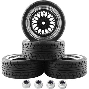 4pcs 12mm Hex Hub Rc Cars Cars elels والإطارات ، 62 ملم على الطرق على الطرقات إطارات رالي Racing Racing Ralle