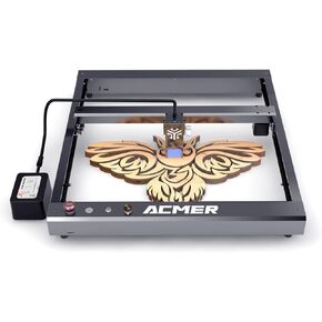 آلة نقش بالليزر-P2 20W Cutter & Engraver ، المعادن ، الخشب ، البلاستيك ، يدعم مواد 8-25 مم ، نظام مساعدة الهواء ، قفل الطاقة ، التحكم متعدد الأجهزة ، الرمادي الفضي