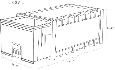 Storex, STX61106U01C, Archive Files Storage Box, 1 / Each, Black,Gray in Kuwait