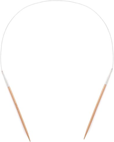 Circular Knitting Needles, Darning Needles for Yarn, Double Pointed Knitting Needles (Bamboo, 4.5mm) in Saudi Arabia