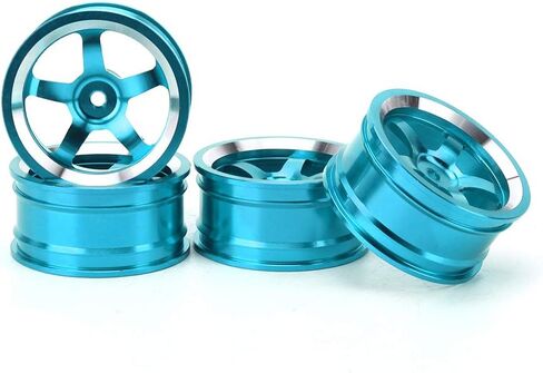 RC Wheel Hubs ، سبيكة الألمنيوم 4pcs ، الأرجواني ، لسيارة RC 1/10 ، HSP 94 ، Sakura D4 متوافقة in Saudi Arabia