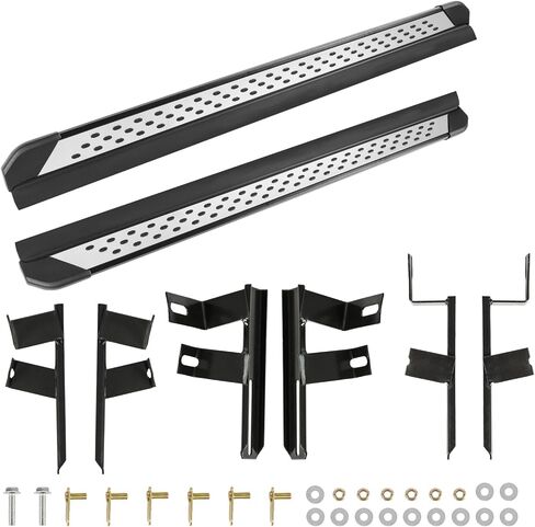 KYX Running Boards fit for 2014-2019 Toyota Highlander, Aluminum Alloy Car Door Side Steps Nerf Bars Truck Boards Step Rails in Kuwait