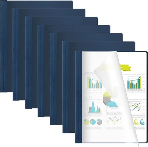 10 أجهزة كمبيوتر أغطية ربط حرارية ، 8.5 × 11 بوصة الحرف ، 1 بوصة العمود الفقري يحتفظ 240 ورقة ، واضحة ورقة التقرير خلفية غطاء مناسب لعرض مكاتب المدارس (أسود) in Kuwait