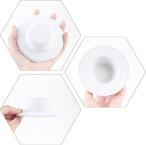 12 PCS Mini Top Hat Miniature Hats Hats Doll Doll Colorful in Kuwait