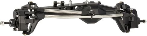 Capra Axle,Aluminum Offset F9 Portal Axle with Adjustable Upper Link Mount Constant Velocity Driveshift for 1/10 RC Crawler Capra Wraith (Black Front Axle) in Saudi Arabia