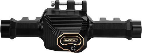 Globact Hight Duty Brass Axle Housing 340 G موازنة للوزن 1/10 TRX4 RC CARAWLER UPGRARESS (Black) in Kuwait
