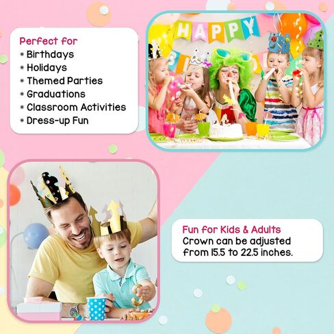 Hygloss Products Paper Crowns for Kids to Decorate in Kuwait