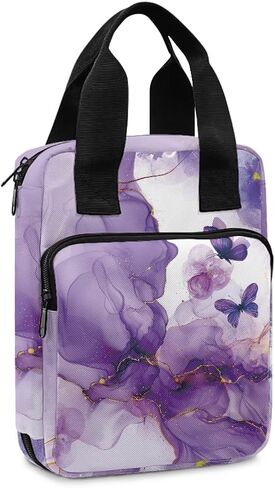 Large Bible Cover-Polyester Bible Cases for Women-Bible Bag Girls Bible Cover with Handle Zippered Pocket Pen Slots in Saudi Arabia