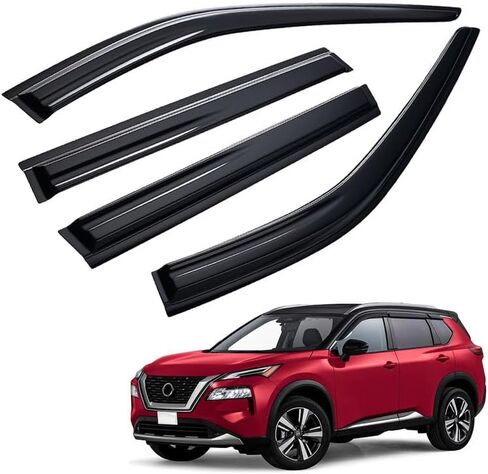 Window Visor Compatible with Kia Seltos 2021 2022 2023 2024 4PCS Rain Guard Sun Shield Shade and Sun Window Deflectors in Saudi Arabia