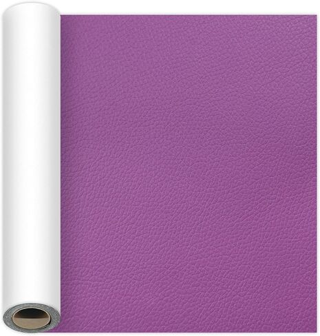 Self-Adhesive Leather Repair Tape Kit, 15.7×47 Inch Wine Red Large Leather Patches for Furniture, Leather Couch Patch Peel and Stick for Sofas, Office Chairs, Car Seats in Kuwait