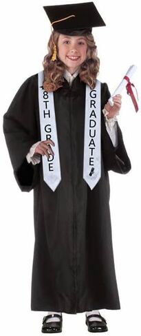 Aisosiks 8TH Grade Graduation Stole Class of 2025, 8TH Grade Grad Sash, 8th Grade Graduation Decorations 2025 in Kuwait